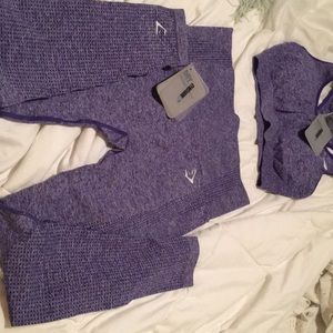 Gymshark M vital Seamless set in Indigo